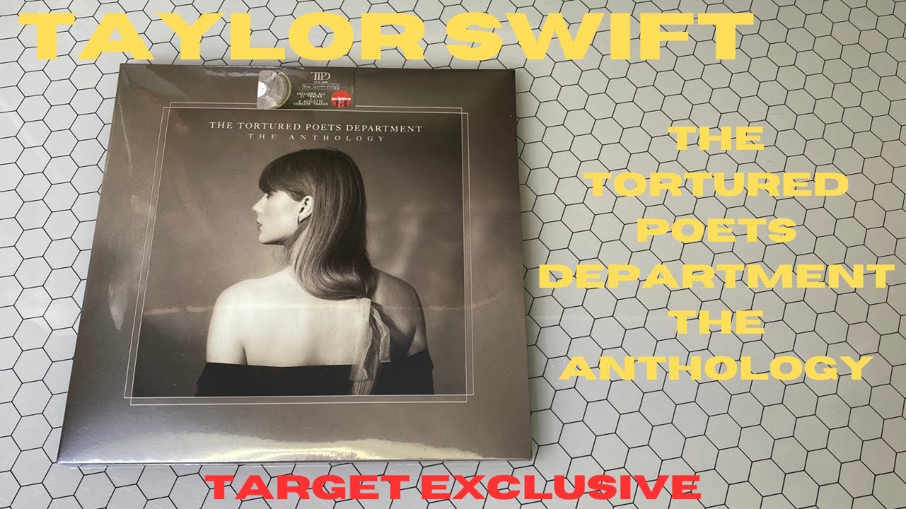 Taylor Swift Target Exclusive TTPD Vinyl Anthology Unboxing | First Look & Review Tortured Poets