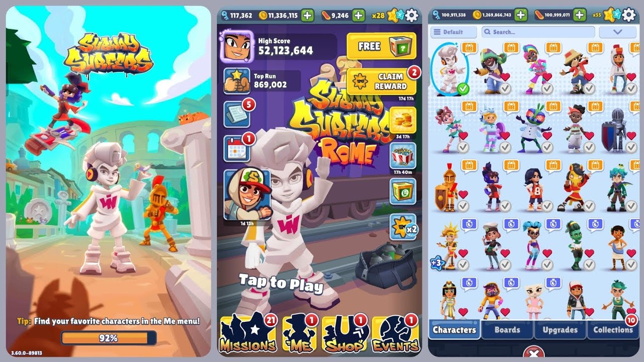 Subway Surfers Rome 2026 – Unlock Everything FREE! (Full Progress Download)