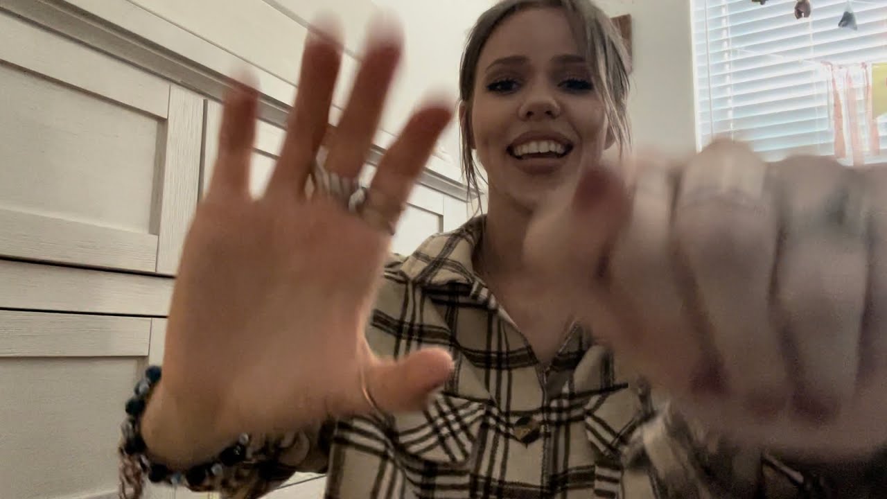 ASMR chaotic friend obsessed with you ❤️ personal attention, trimming hair ✂️