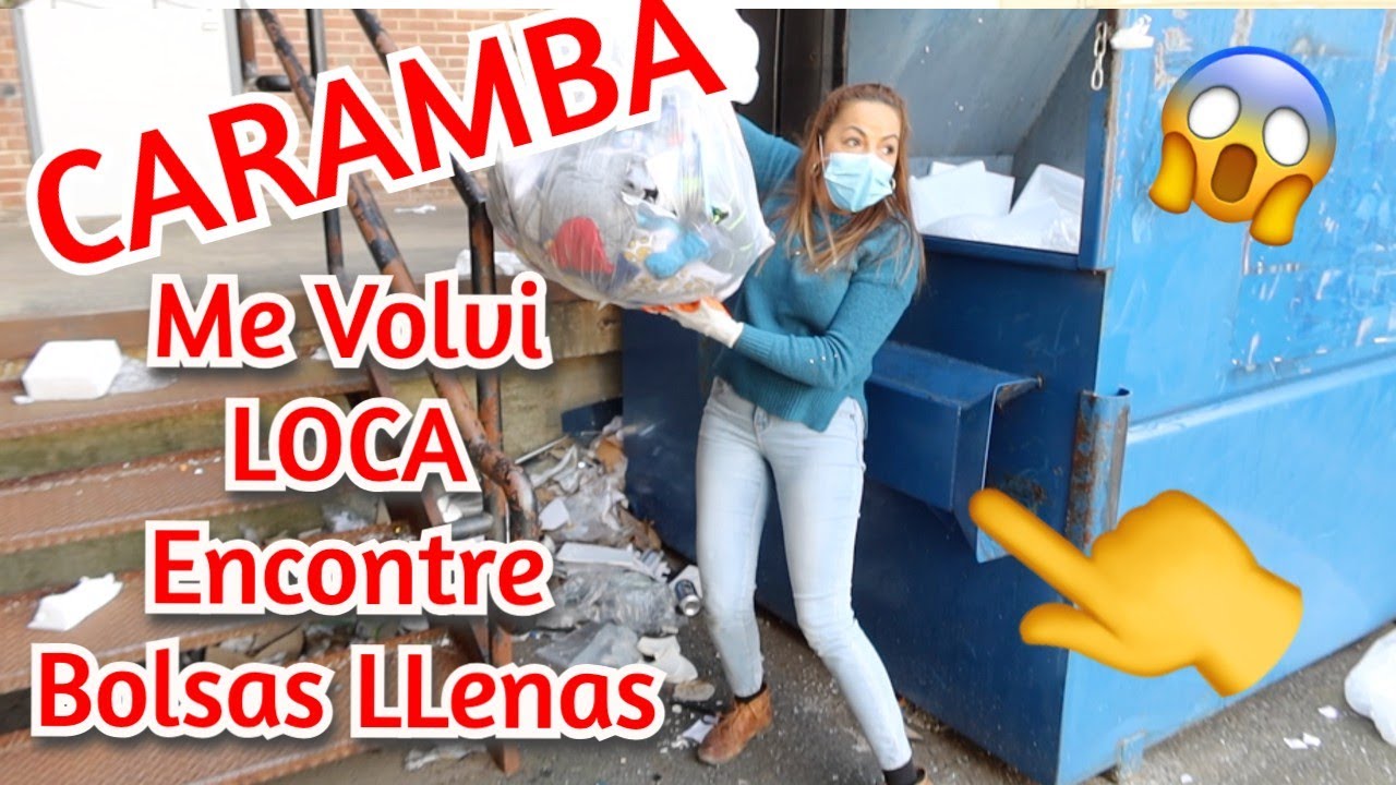 Hay CARAMBA Me Volvi LOCA 😱BOLSAS LLenas  En La  Basura😱😲/NoemyBLaSalvadoreña//Lo que tiran en usa