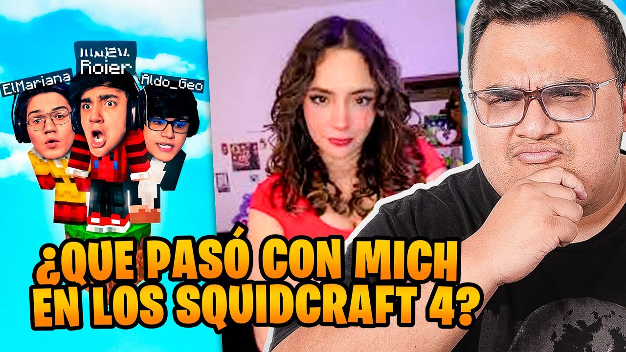 ELDED HABLA DE EL SALSEO DEL MCTRIO Y MICHTAQUITO EN LOS SQUIDCRAFT 4