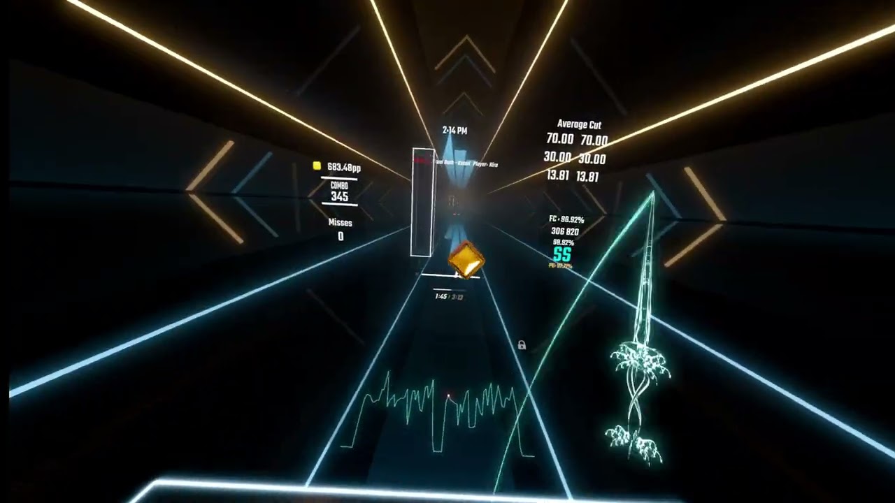 [Beat Saber] Kira || Cruel Oath - 98.89% 673pp SS