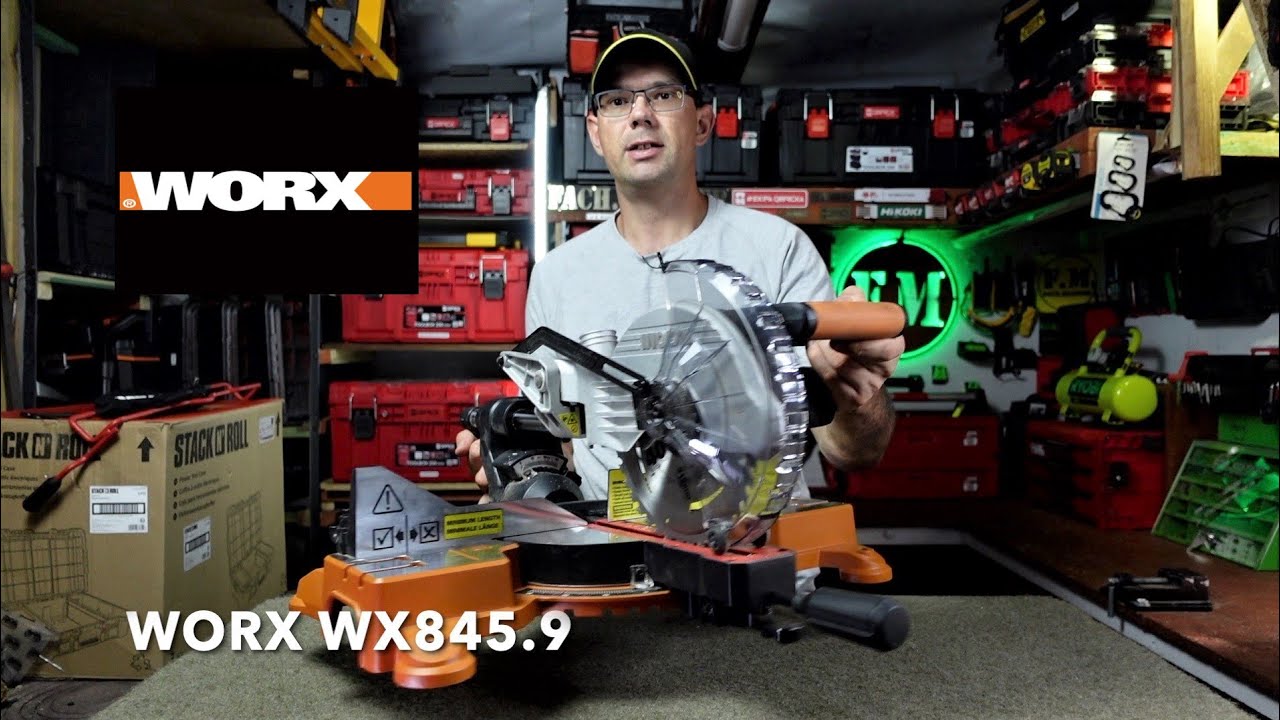 Piła ukośnica WORX WX845.9 - TEST!!!