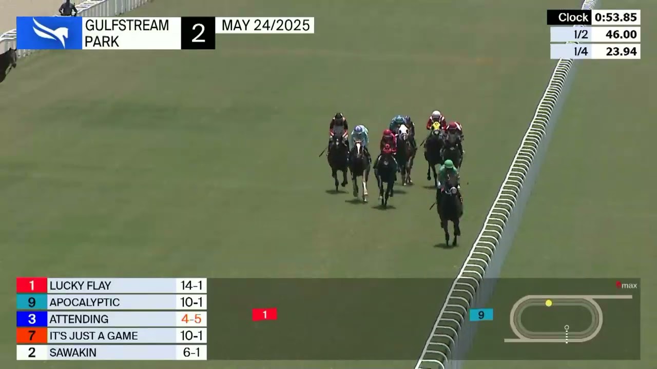 Gulfstream Park Carrera 2 - 24 de Mayo 2025