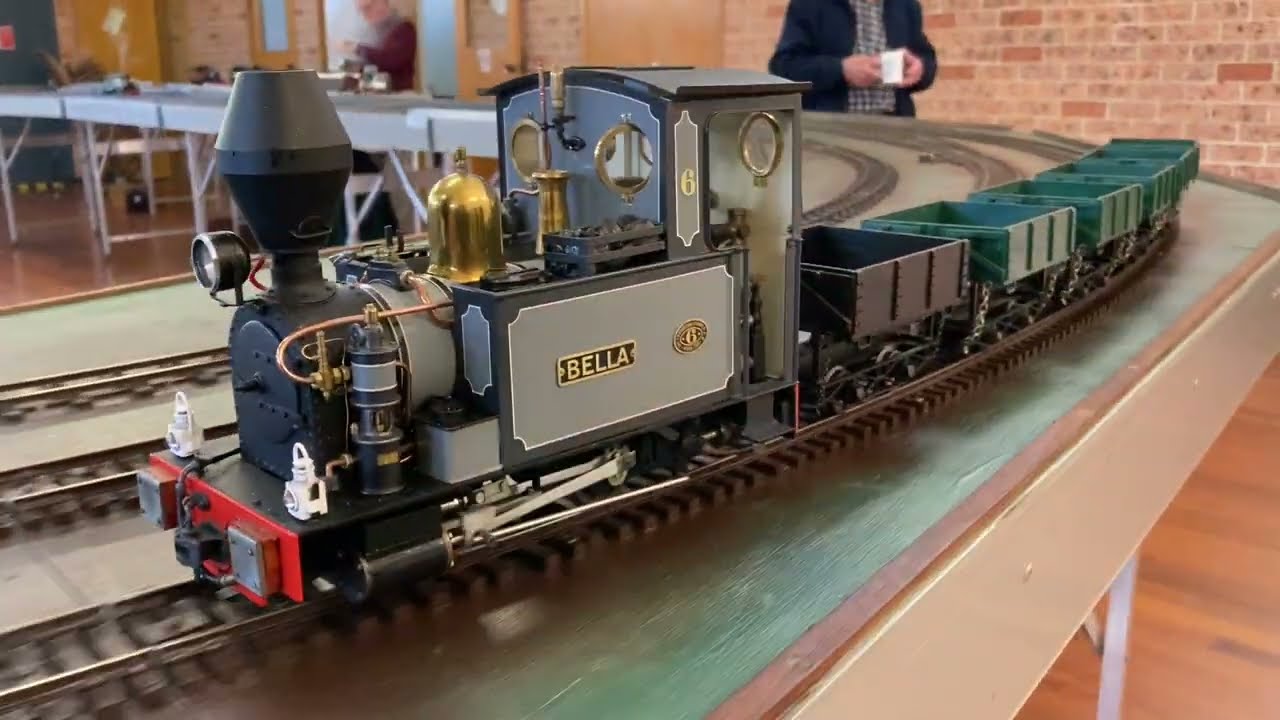 7/8ths Coal Fired Freelance NG Loco first test run