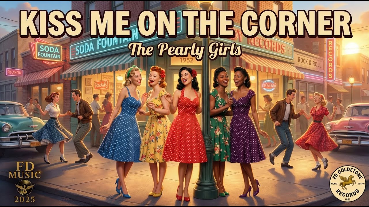 The Pearly Girls — Kiss Me on the Corner (1950s Doo-Wop Revival)