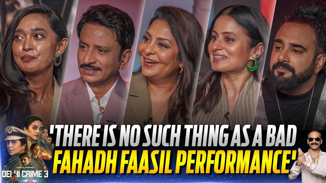 Delhi Crime team talks about its favourite South films| Shefali Shah| Rasika Dugal| Sayani Gupta