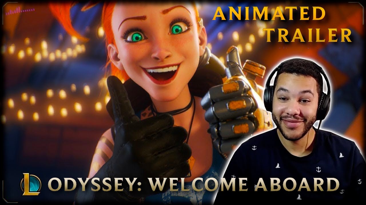 Odyssey Welcome Aboard | League of Legends | Animated Trailer Reaction!