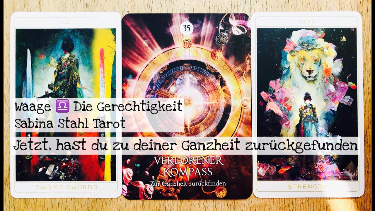 Waage ➡️ Jetzt, hast du zu deiner Ganzheit zurückgefunden