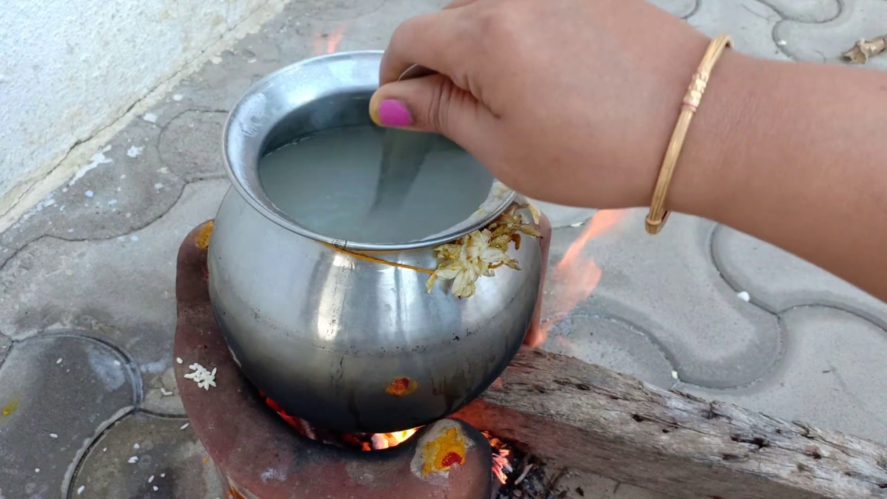 வீட்டு வாசலில் சர்க்கரை பொங்கல் வைக்கலாம் வாங்க | Sakkarai  pongal outdoor cooking  | Lucky kitchen