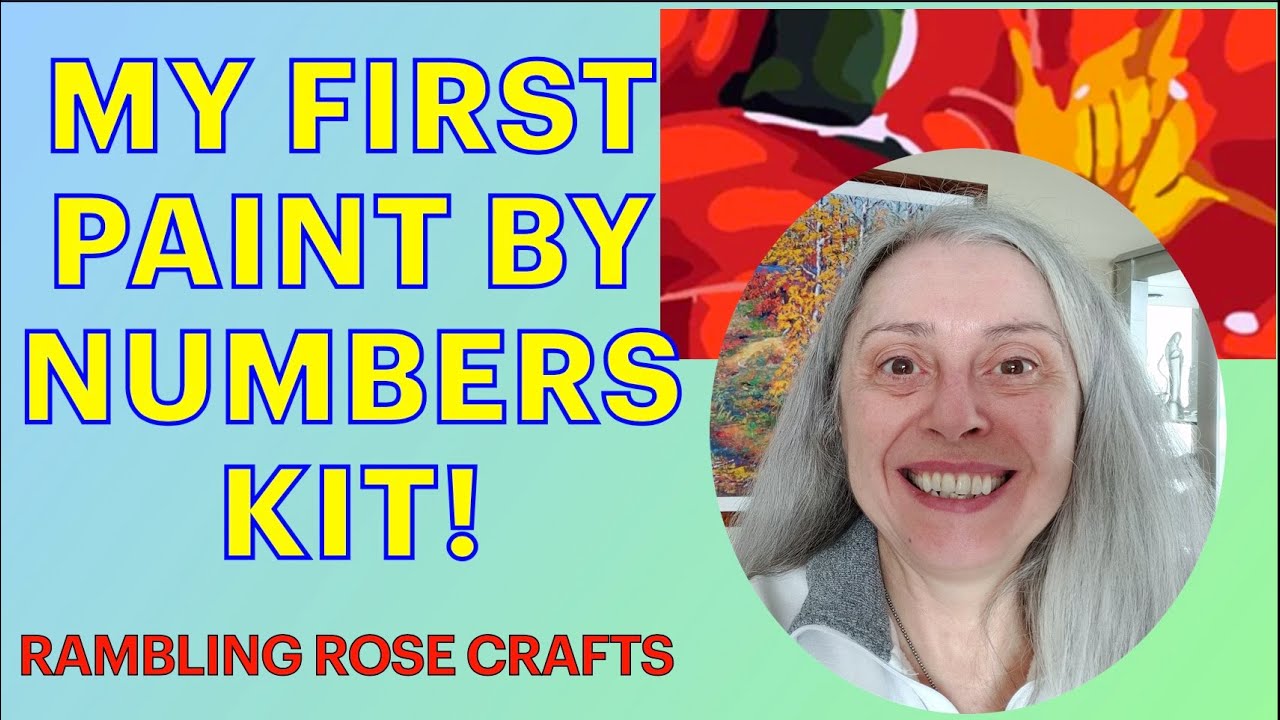 Unboxing My First Paint By Numbers Kit from FGNORMAL (P2)