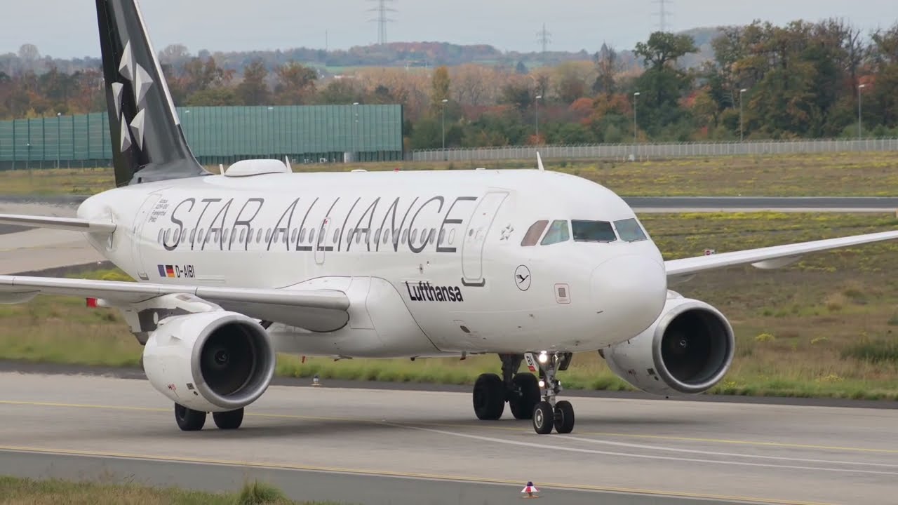 Frankfurt Airport Planespotting 🛩️ Bilder (Star Alliance)