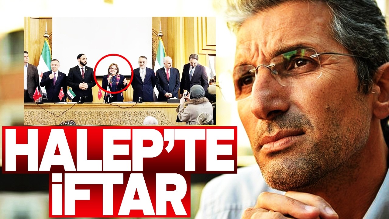 NEDİM ŞENER : HALEP'TE İFTAR... SESLİ MAKALE