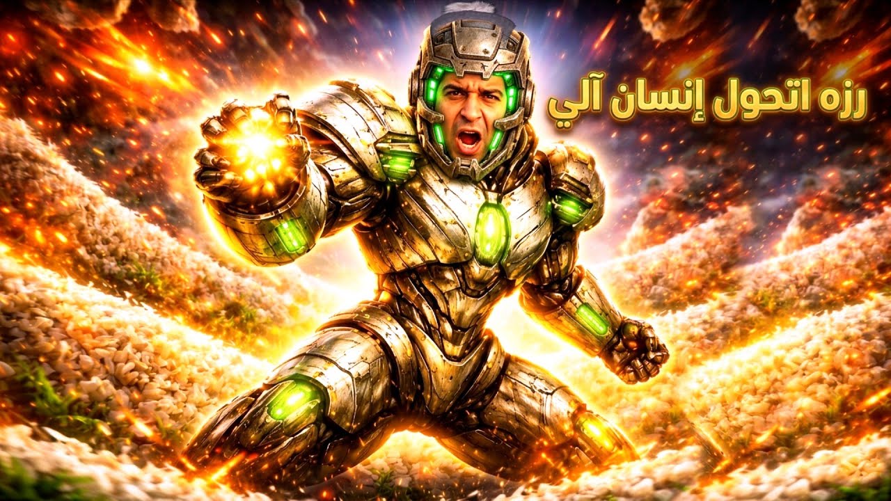 فيلم ( رزه اتحول إنسان آلي) 