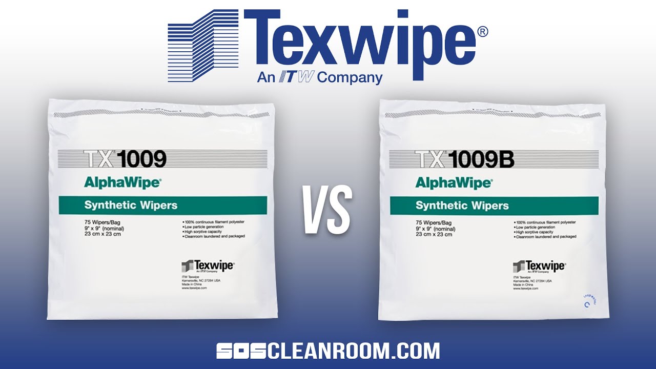 Texwipe TX1009 vs. TX1009B: Key Differences Explained