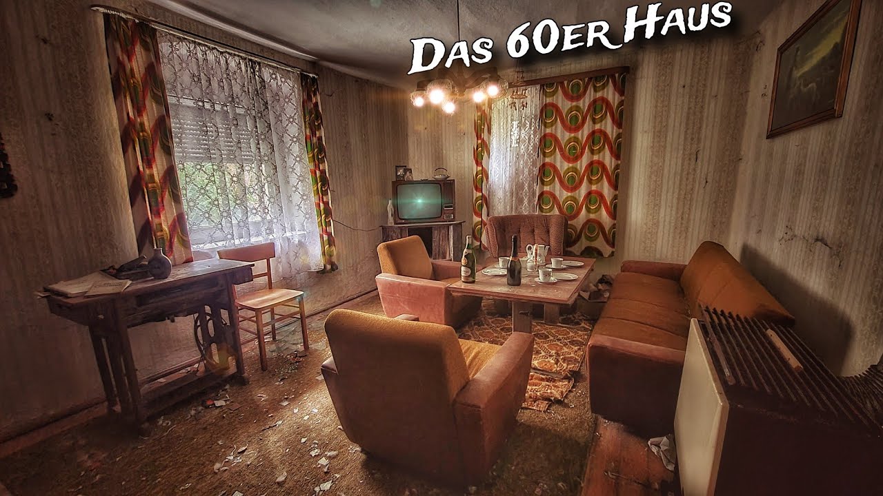 Überall brennt Licht! Dieses Abgelegene HAUS Ist noch KOMPLETT EINGERICHTET! Aus den 60er🔎