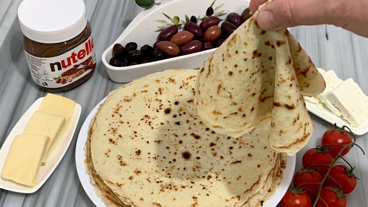 Receta Origjinale e Krepave të Butë dhe të Hollë , që shumica dështojn😕 Kjo Recetë nuk Dështon👍❤
