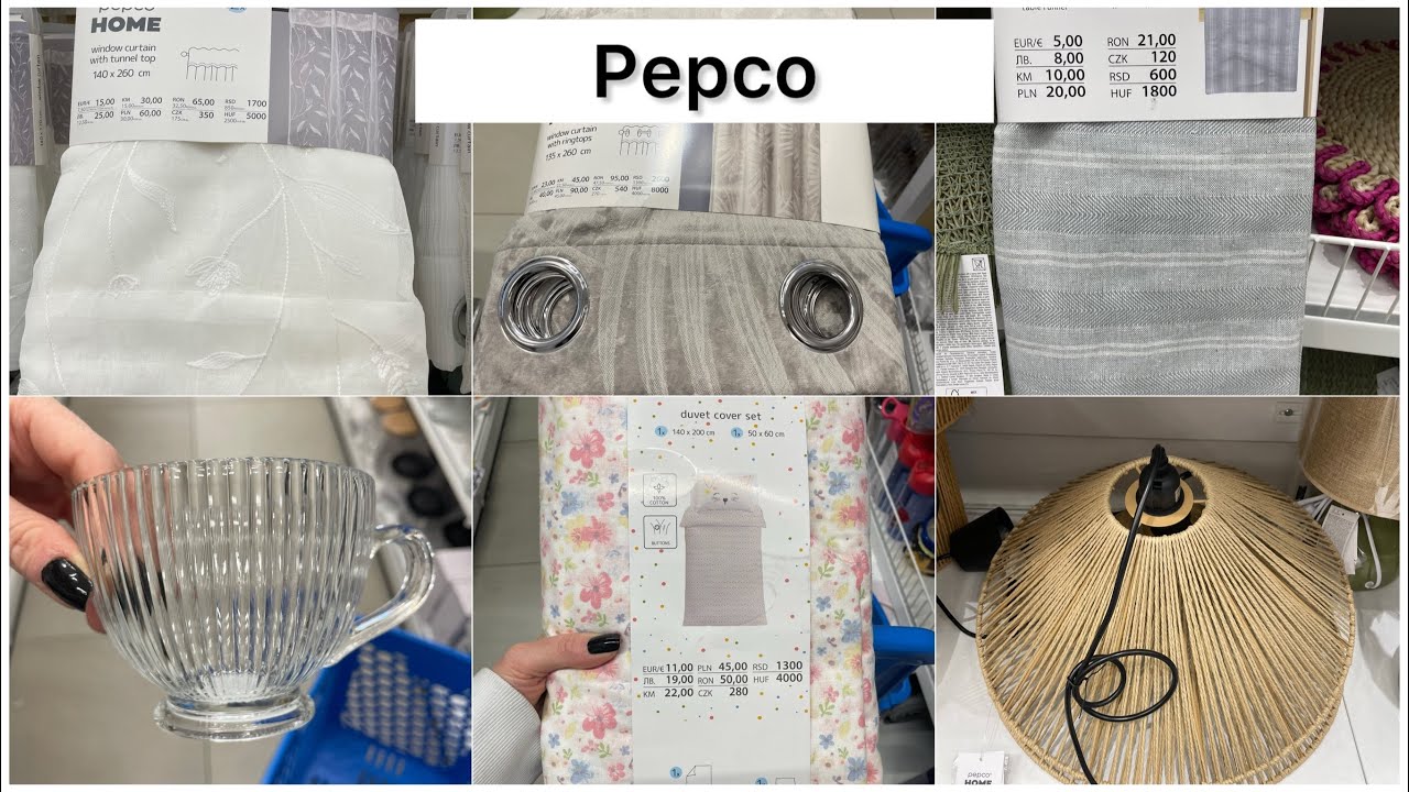 PEPCO NOWOŚCI seria NIE BIORĘ ALE OBCZAJAM - styl BABA I NIEBIESKI