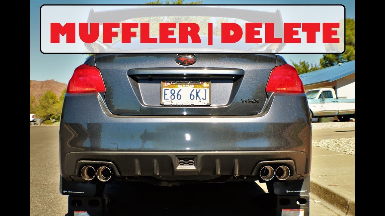 NEW MUFFLER DELETES! REMARK VS NAMELESS // 2015-2021 WRX/STI