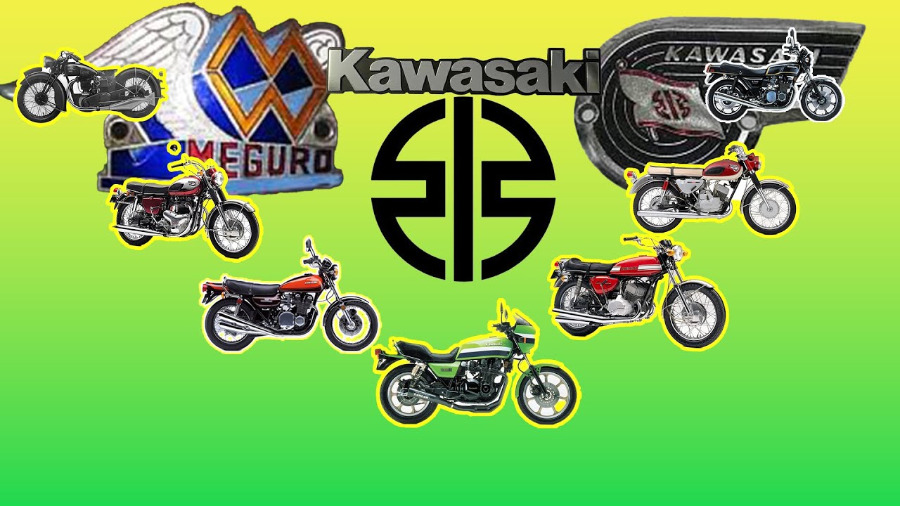 カワサキの歴史・前半 メグロ、Z1、マッハ、W1、Z1000R、まで