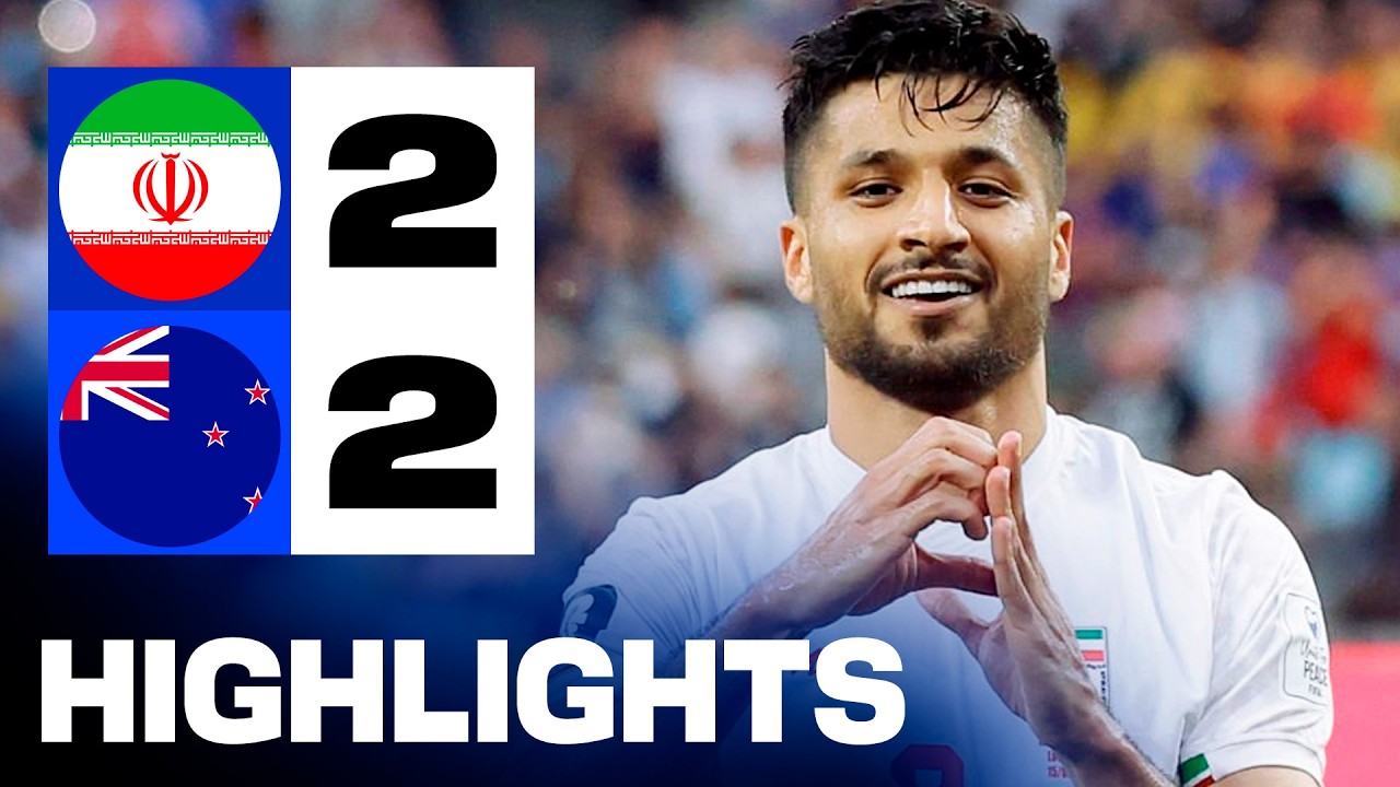Iran vs New Zealand 2-2 Highlights | All Goals & Extended Highlights | FIFA World Cup 2026