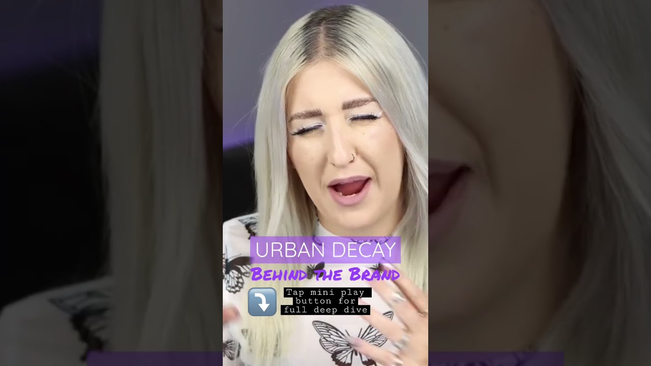Urban Decay 😳 NOT THE GRUNGE ORIGIN STORY YOU THOUGHT&hellip;