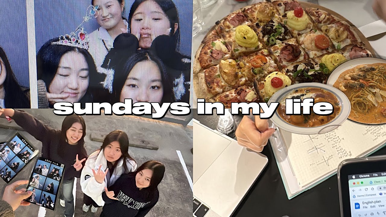 s4 vlog🍲sundays in my life: study dates, hanging out with friends!