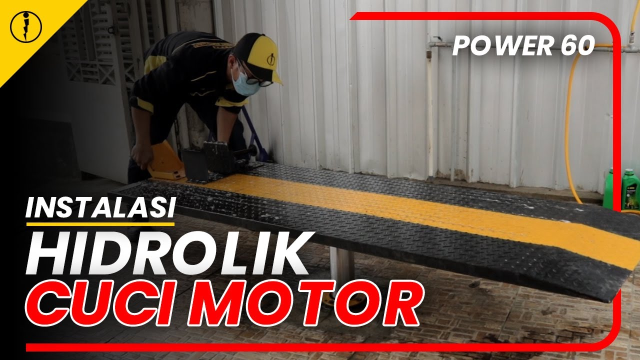 Mudahnya Instalasi Hidrolik Cuci Motor Power 60 - Usaha Cuci Steam 3D