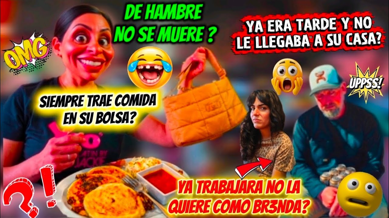 🔴MANDO A TRABAJAR A EMILIA⁉️NO LA QUIERE ENCERRADA😱DE HAMBRE NO SE MU3R3?🤭SIEMPRE TRAE COMIDA EN SU👜
