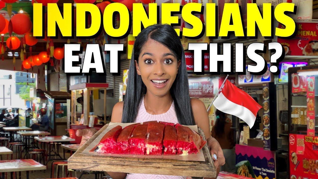 Trying INDONESIAN STREET FOOD for the FIRST TIME! We did NOT expect this 🇮🇩