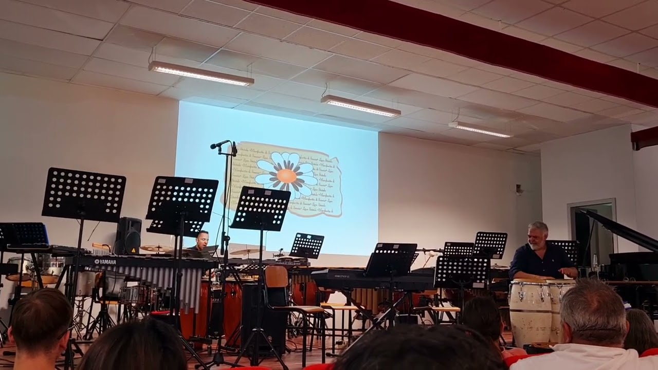 Peppe Sannino e Domenico De Marco - maestri di percussione