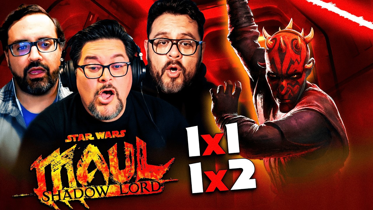 STAR WARS: MAUL - SHADOW LORD Episode 1 and 2 Reaction! Darth Maul is Terrifying! - Review