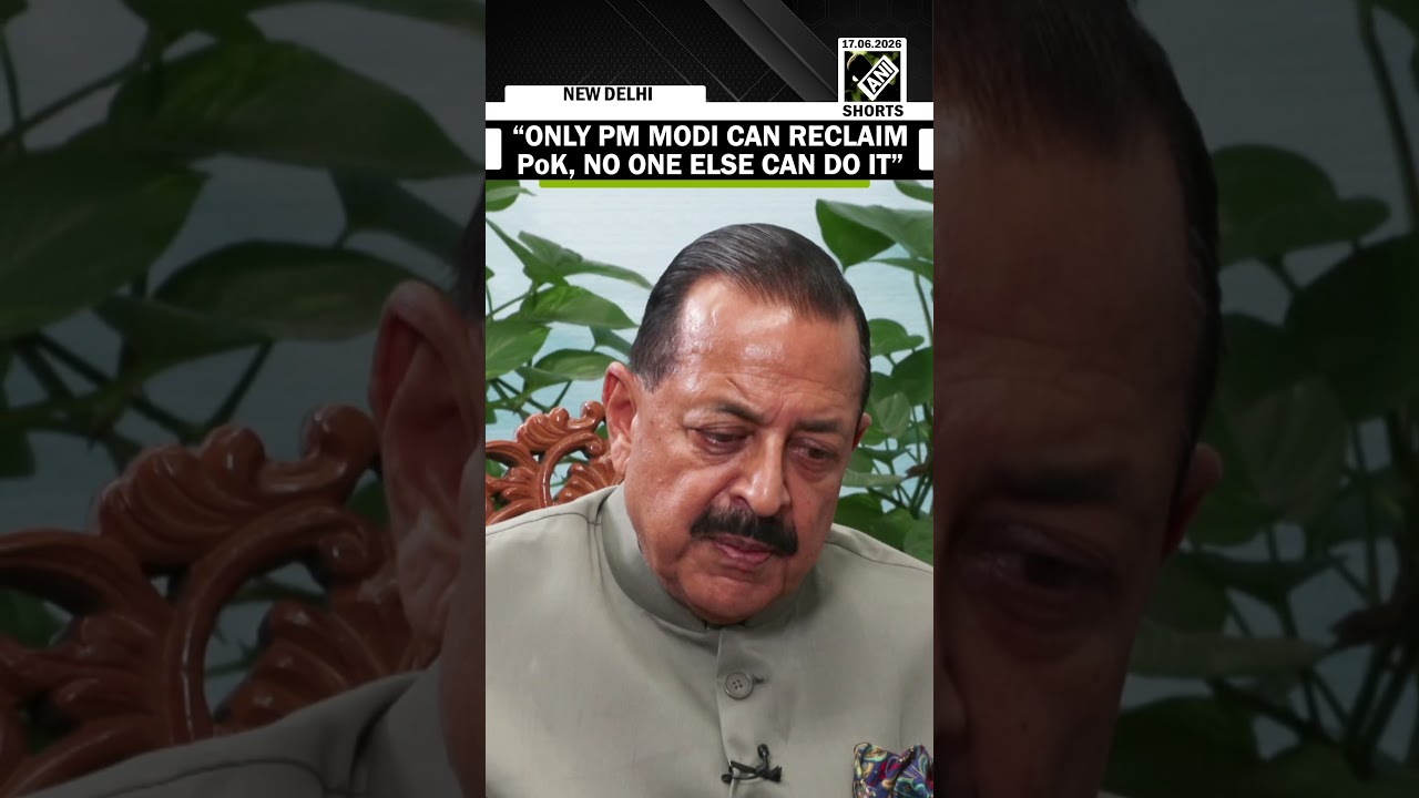 Union MoS Jitendra Singh says only PM Modi can reclaim PoK, no one else can do it