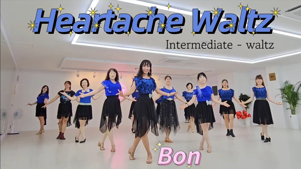 Heartache Waltz - Line Dance (Intermediate - waltz) 인천지회 