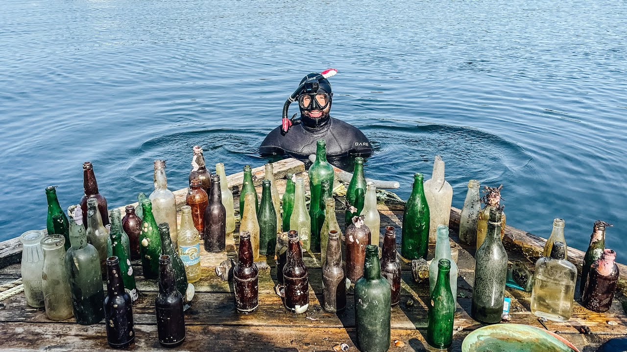 Bottle Diving Adventure off McNabs Island!