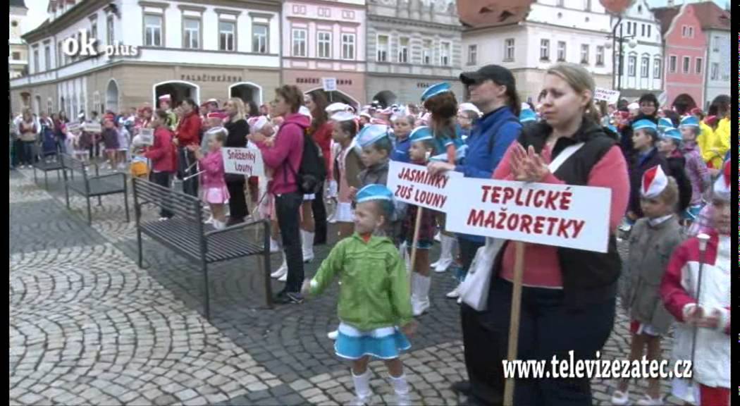 Oblastní kolo mažoretek v Žatci