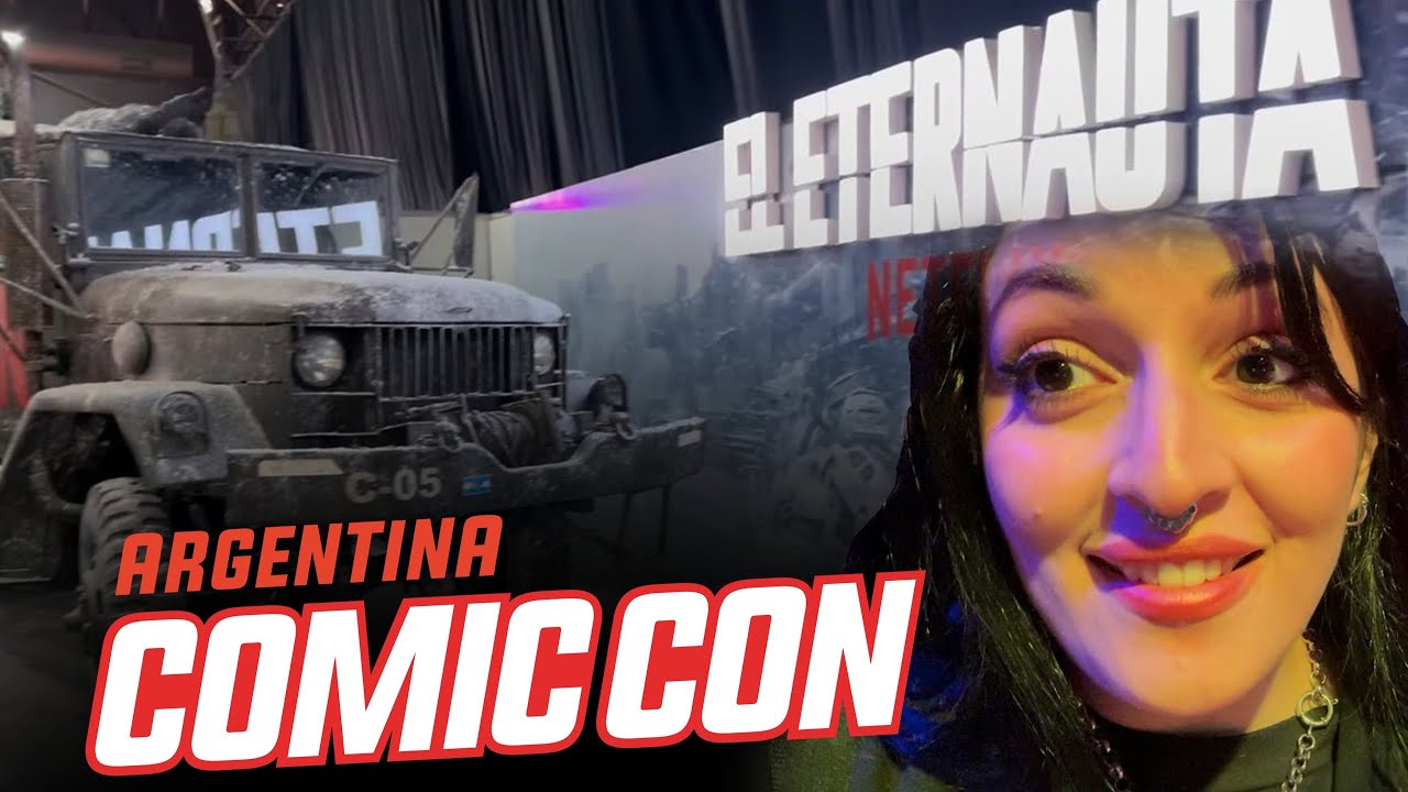 VINE A LA COMIC CON ARGENTINA y conoci a NOAH SCHNAPP