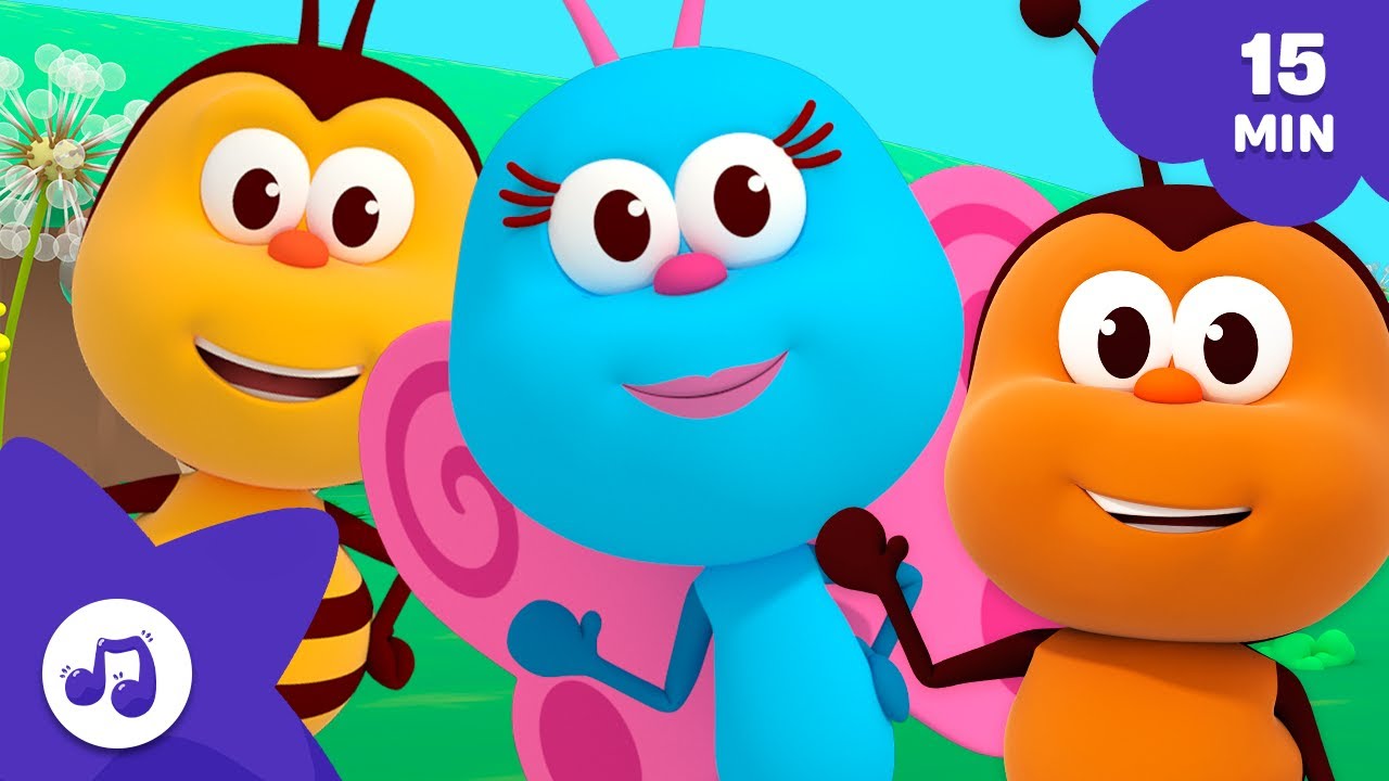 Juegos, Risas y Bichitos ✨ Canciones Infantiles [15 min] | Bichikids
