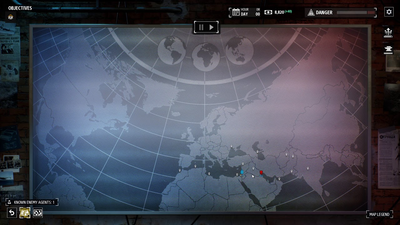 Phantom Doctrine strategy map tutorial E06