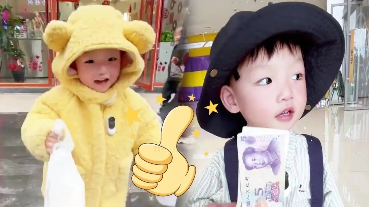 2岁宝宝第一视角买奶茶之茉莉奶绿 ，店员没理开心，他还知道找陌生人帮忙#人类幼崽 #奶声奶气 #把社恐宝宝培养成小话痨 #软萌宝宝已上线