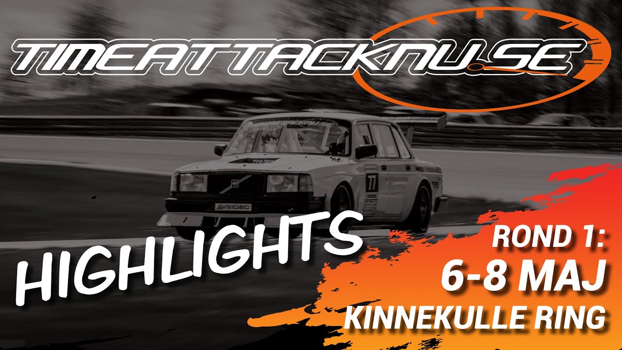 VEM VANN?! Gat, sport och extrembilars bästa varvtider Kinnekulle Ring (Rond 1 TimeattackNU.se 2022)