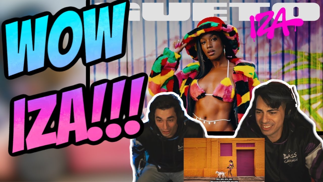 IZA - Gueto (Videoclipe Oficial) (Reaction) First time listening!!