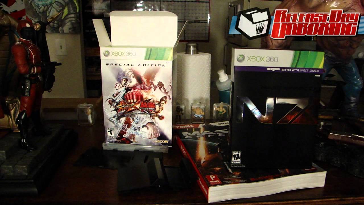 Release Day Unboxing 3-6-12: SFxT and Mass Effect 3 CEs