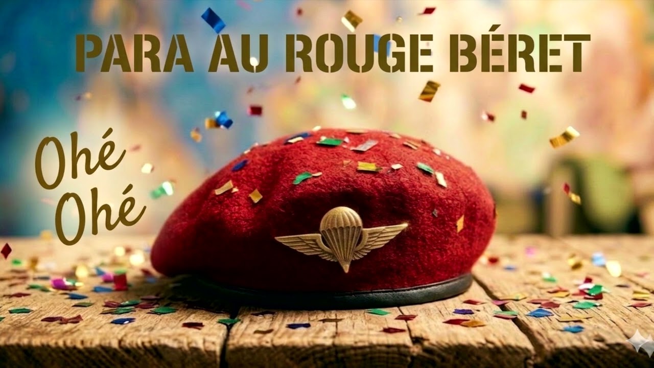 PARA AU ROUGE BERET - 2E PELOTON Chant Militaire Français Reprise