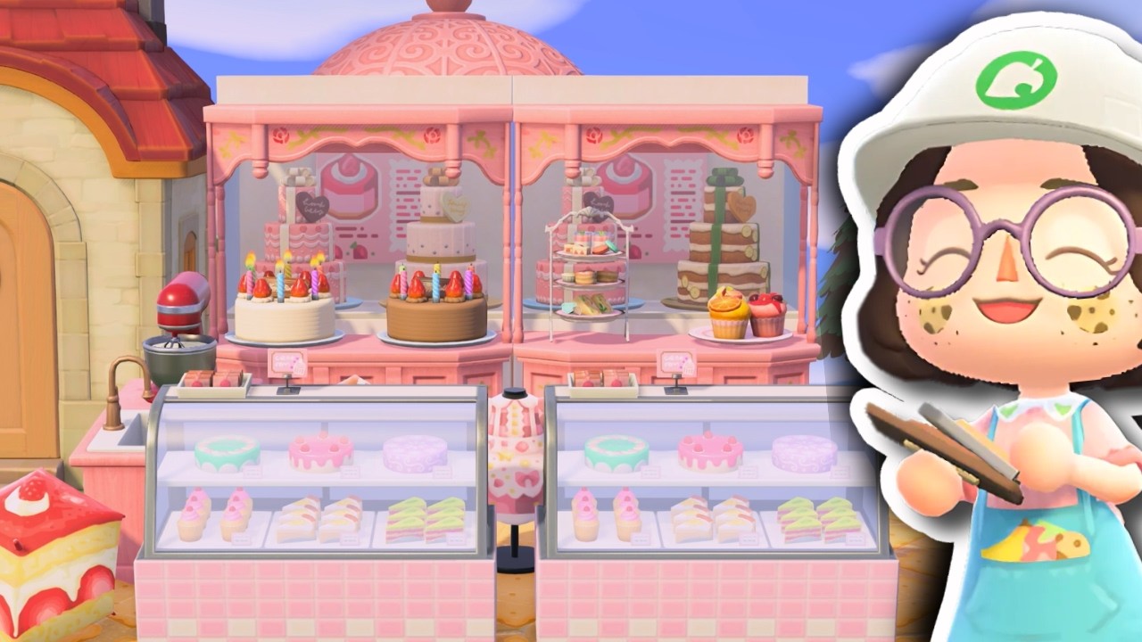 I gave Merengue a CAKE SHOP on my island!