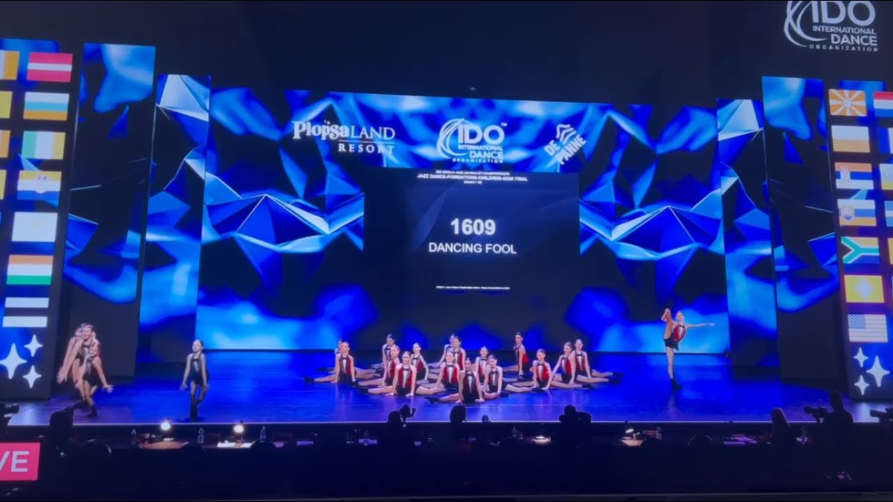 Mistrzostwa Świata IDO WORLD DANCE. Belgia De Panne 2025. Taniec formacja Jazz. Finalistki Movimento