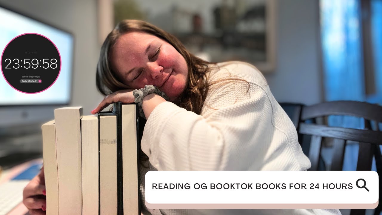 reading OG booktok books for 24 hours | 24 hour reading challenge