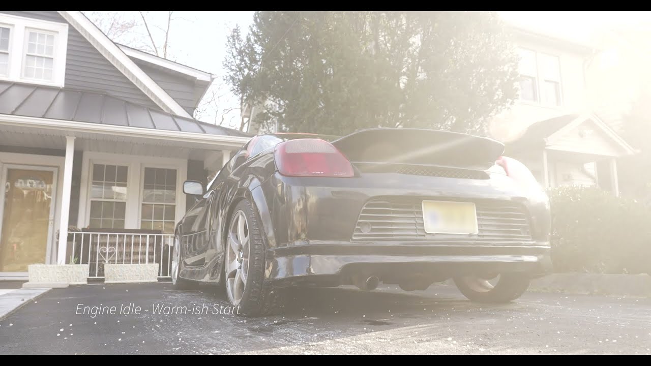 Weapon R Dragon Intake Sound Comparison - Toyota MR2 Spyder