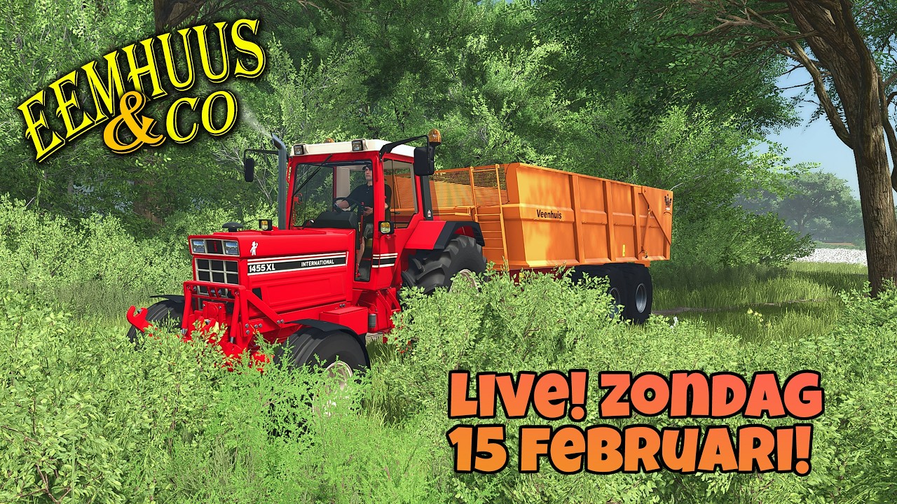 🔴Bakje oogst!! | Eemhuus en Co op de Wâld'n! #fs25 #live #farmingsimulator25