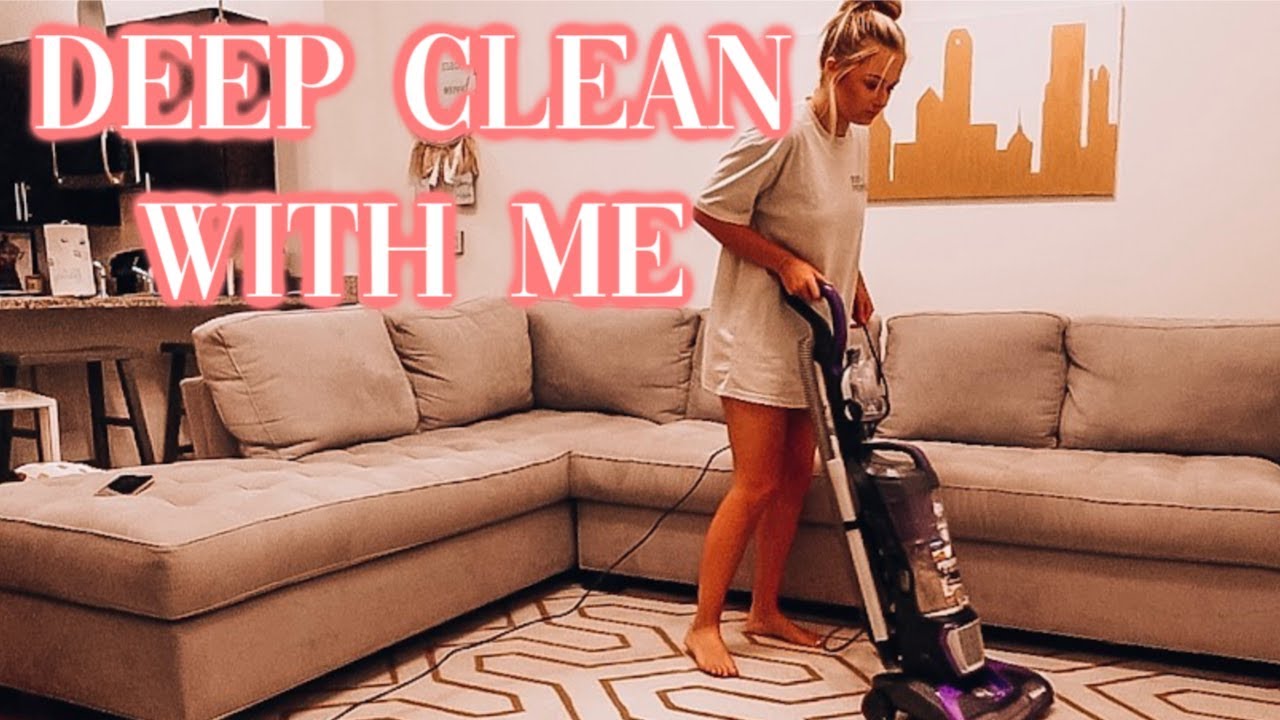 DEEP CLEAN MY ENTIRE APARTMENT WITH ME
